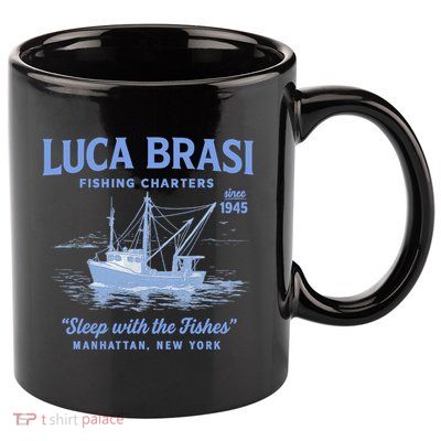 Luca Brasi Fishing Charters 11oz C Handle Ceramic Mug