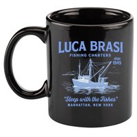 Luca Brasi Fishing Charters 11oz C Handle Ceramic Mug