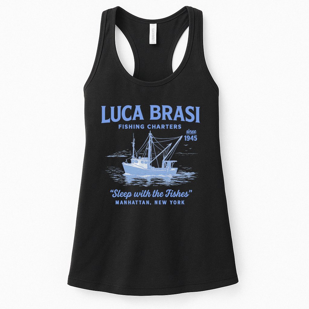 Luca Brasi Fishing Charters Womens Tank Top