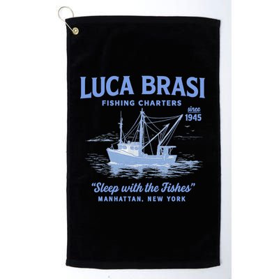 Luca Brasi Fishing Charters Golf Towel