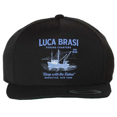 Luca Brasi Fishing Charters Wool Snapback Cap