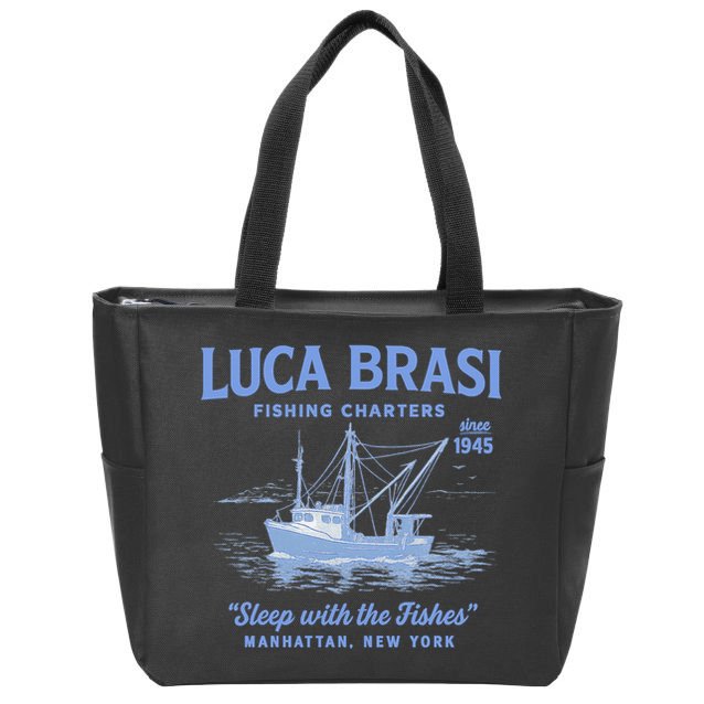 Luca Brasi Fishing Charters Zip Tote Bag