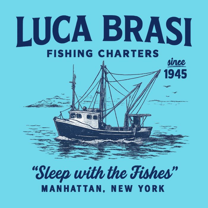Luca Brasi Fishing Charters T-Shirt