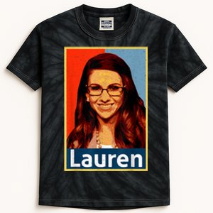 Lauren Boebert For President 2024 Kids Tie-Dye T-Shirt