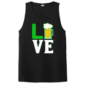 Love Beer For St. Patrick's Day PosiCharge Competitor Tank