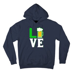 Love Beer For St. Patrick's Day Hoodie