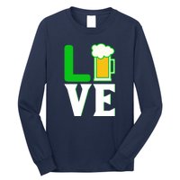 Love Beer For St. Patrick's Day Long Sleeve Shirt