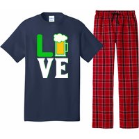 Love Beer For St. Patrick's Day Pajama Set