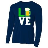 Love Beer For St. Patrick's Day Cooling Performance Long Sleeve Crew