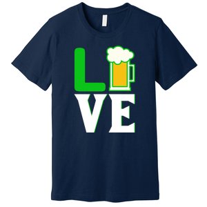 Love Beer For St. Patrick's Day Premium T-Shirt