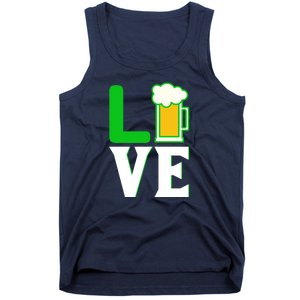 Love Beer For St. Patrick's Day Tank Top