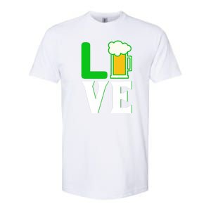 Love Beer For St. Patrick's Day Softstyle CVC T-Shirt