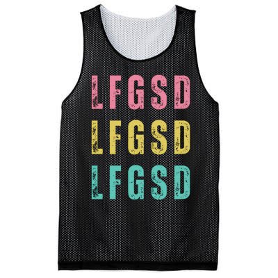 Lfgsd Baseball Fan San Diego Sports Lfg Sd LetS Go Mesh Reversible Basketball Jersey Tank