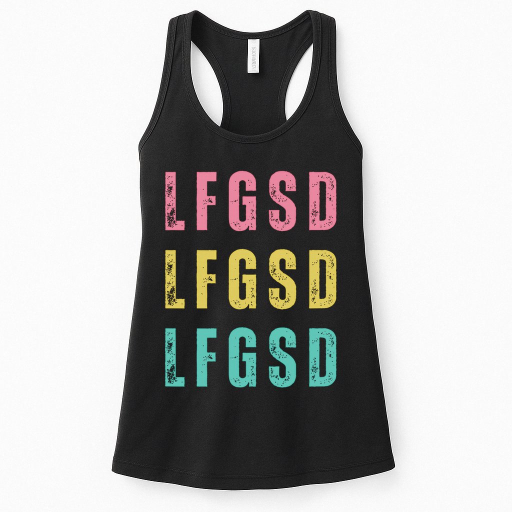 Lfgsd Baseball Fan San Diego Sports Lfg Sd LetS Go Womens Tank Top