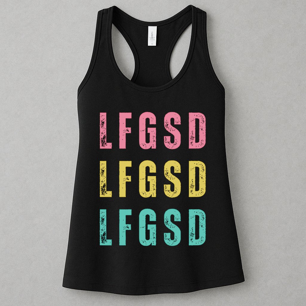 Lfgsd Baseball Fan San Diego Sports Lfg Sd LetS Go Womens Tank Top