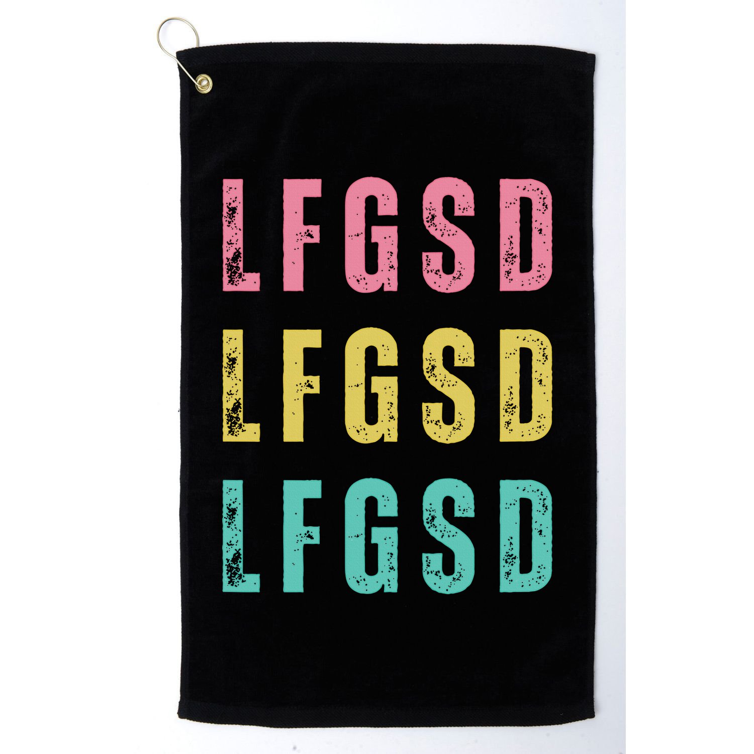 Lfgsd Baseball Fan San Diego Sports Lfg Sd LetS Go Golf Towel