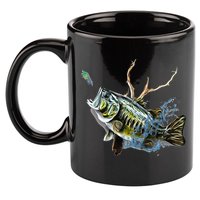Largemouth Bass Fishing Largemouth Bass 11oz C Handle Ceramic Mug