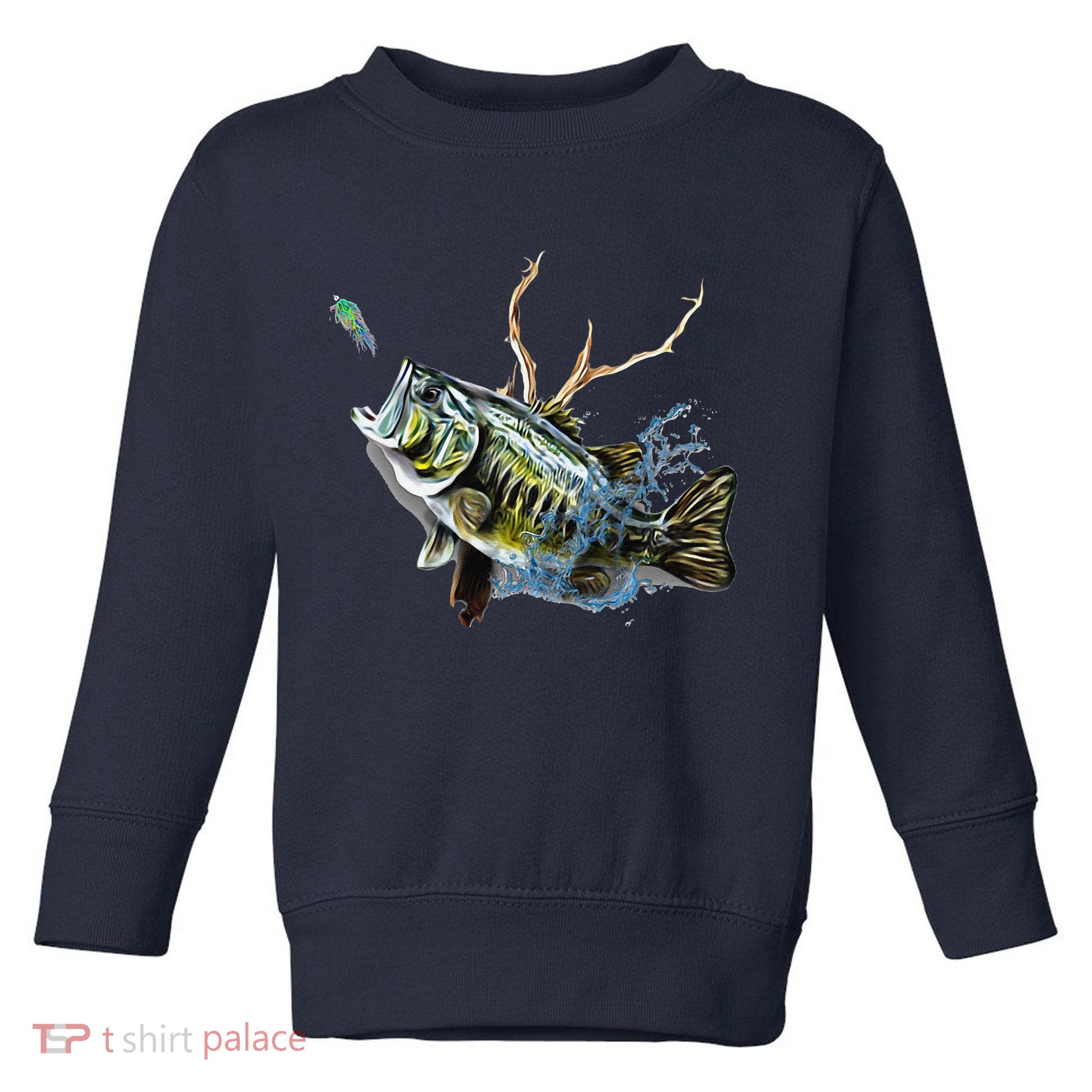 Largemouth Bass Fishing Largemouth Bass Toddler Sweatshirt