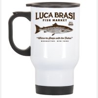 Luca Brasi Fish Market Stainless Steel Travel Mug