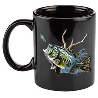 Largemouth Bass Fishing  & Largemouth Bass 11oz C Handle Ceramic Mug