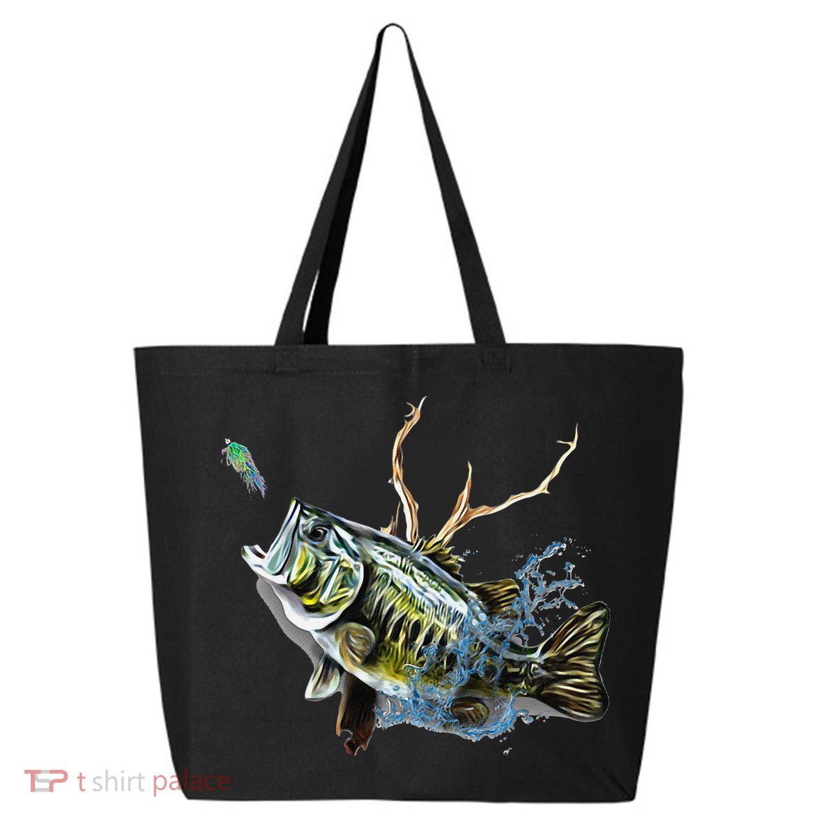 Largemouth Bass Fishing  & Largemouth Bass 25L Jumbo Tote