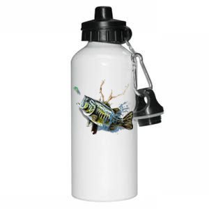 Largemouth Bass Fishing  & Largemouth Bass Aluminum Water Bottle