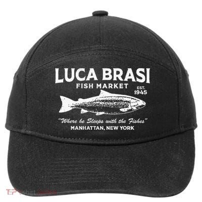 Luca Brasi Fish Market Fishing 7-Panel Snapback Hat