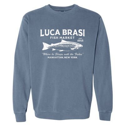 Luca Brasi Fish Market Fishing Garment-Dyed Sweatshirt