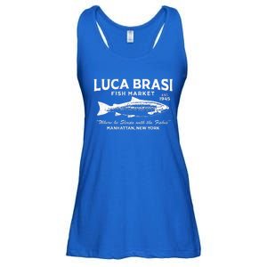 Luca Brasi Fish Market Fishing Ladies Essential Flowy Tank