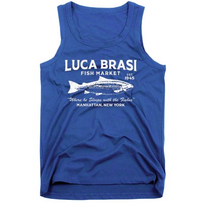 Luca Brasi Fish Market Fishing Tank Top