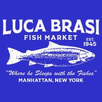 Luca Brasi Fish Market Fishing Zip Tote Bag