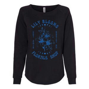 Lily Blooms Floral Shop Lily Flowers Lily Foral Lovers Womens California Wash Sweatshirt