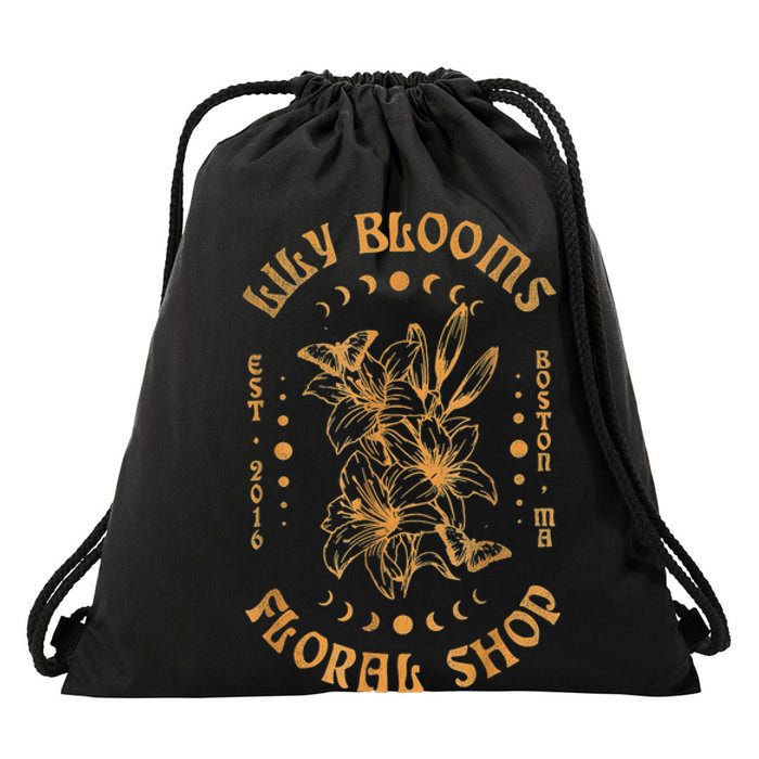 Lily Blooms Floral Shop  It Starts With Us Drawstring Bag