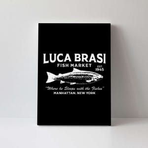 Luca Brasi Fish Market The Godfather Fishing Canvas