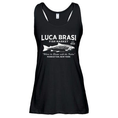 Luca Brasi Fish Market The Godfather Fishing Ladies Essential Flowy Tank