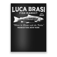 Luca Brasi Fish Market The Godfather Fishing Poster