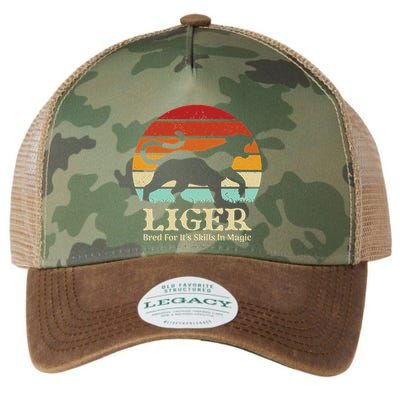 Liger Bred For Ist Skills In Magic Legacy Tie Dye Trucker Hat