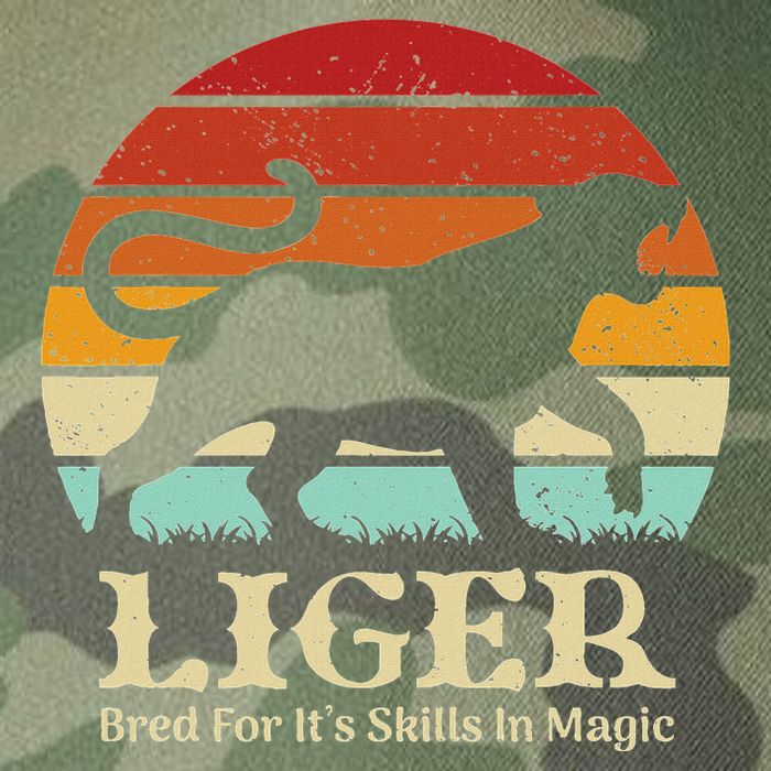 Liger Bred For Ist Skills In Magic Legacy Tie Dye Trucker Hat