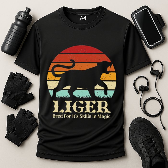 Liger Bred For Ist Skills In Magic Cooling Performance Crew T-Shirt