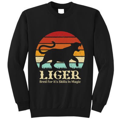 Liger Bred For Ist Skills In Magic Sweatshirt