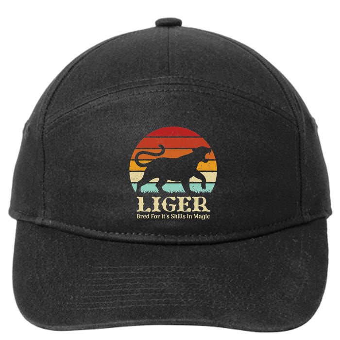 Liger Bred For Ist Skills In Magic 7-Panel Snapback Hat