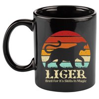 Liger Bred For Ist Skills In Magic 11oz C Handle Ceramic Mug