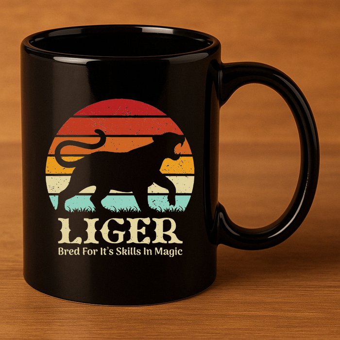Liger Bred For Ist Skills In Magic 11oz C Handle Ceramic Mug
