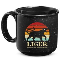 Liger Bred For Ist Skills In Magic 15oz Campfire Ceramic Mug
