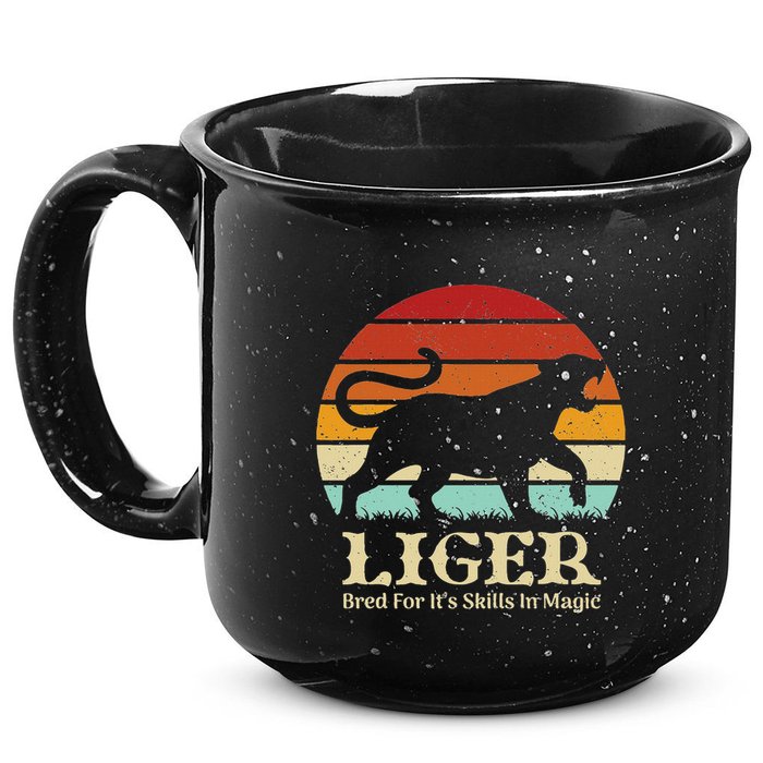 Liger Bred For Ist Skills In Magic 15oz Campfire Ceramic Mug
