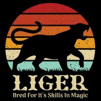 Liger Bred For Ist Skills In Magic Flat Bill Trucker Hat