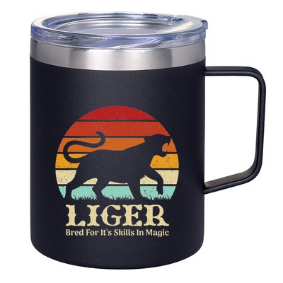 Liger Bred For Ist Skills In Magic 12oz Stainless Steel Coffee Mug