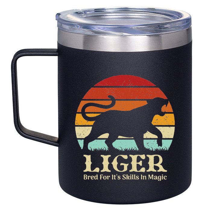 Liger Bred For Ist Skills In Magic 12oz Stainless Steel Coffee Mug