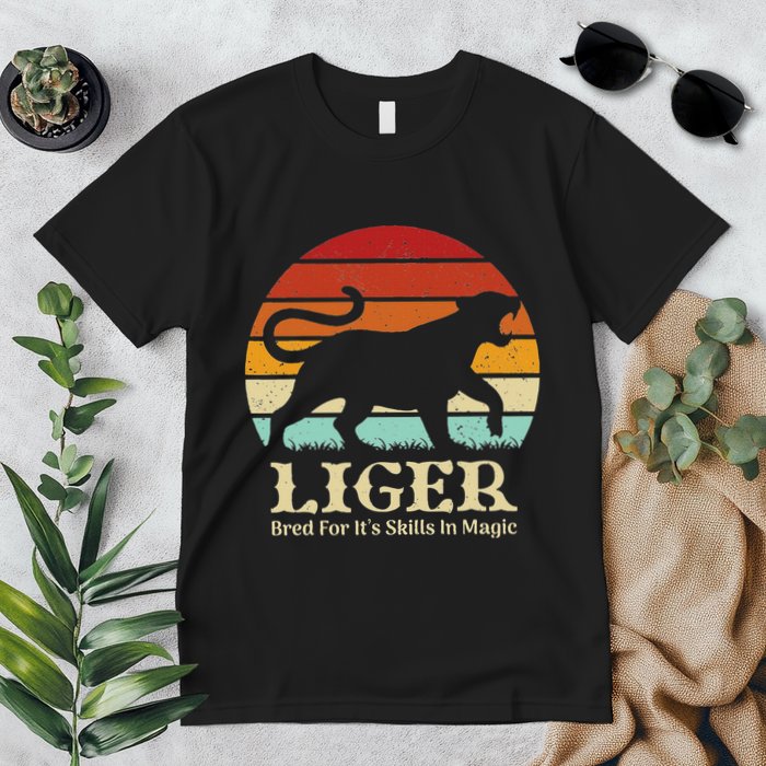 Liger Bred For Ist Skills In Magic Premium T-Shirt