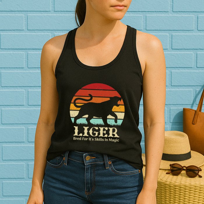 Liger Bred For Ist Skills In Magic Womens Tank Top